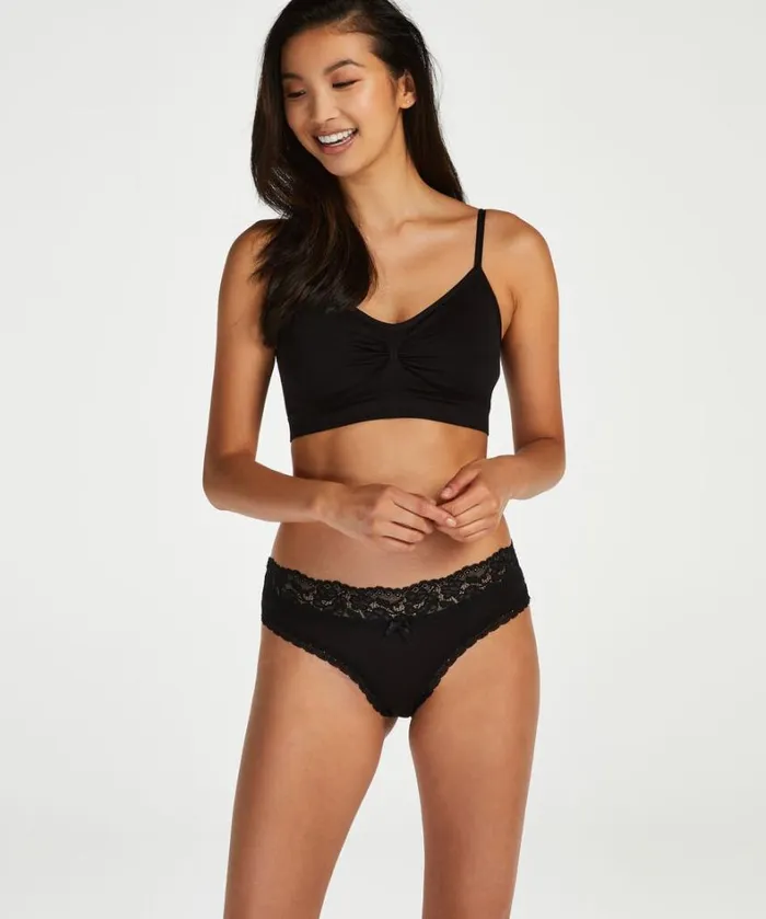 Hunkemller 3Pack Dakota Brazilian Shorts 8211 Black Black 8211 Women