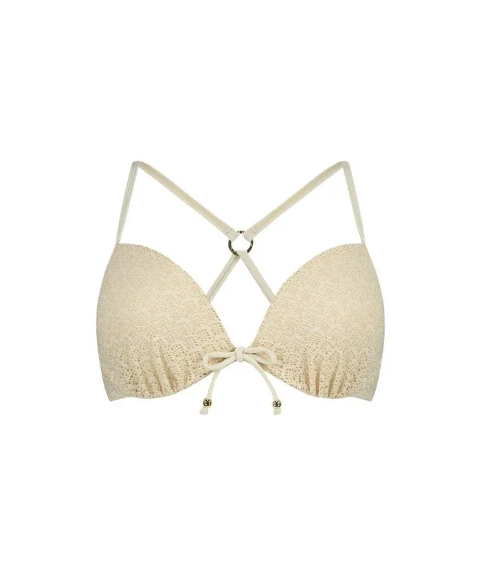 Hunkemller Crochet Bikini Pushup Lurex Top 8211 White White 8211 Women Hunkemller Crochet Bikini Pushup Lurex Top 8211 White White 8211 Women