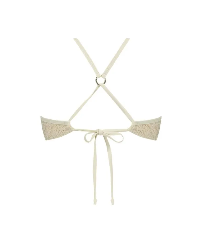 Hunkemller Crochet Bikini Pushup Lurex Top 8211 White White 8211 Women Hunkemller Crochet Bikini Pushup Lurex Top 8211 White White 8211 Women