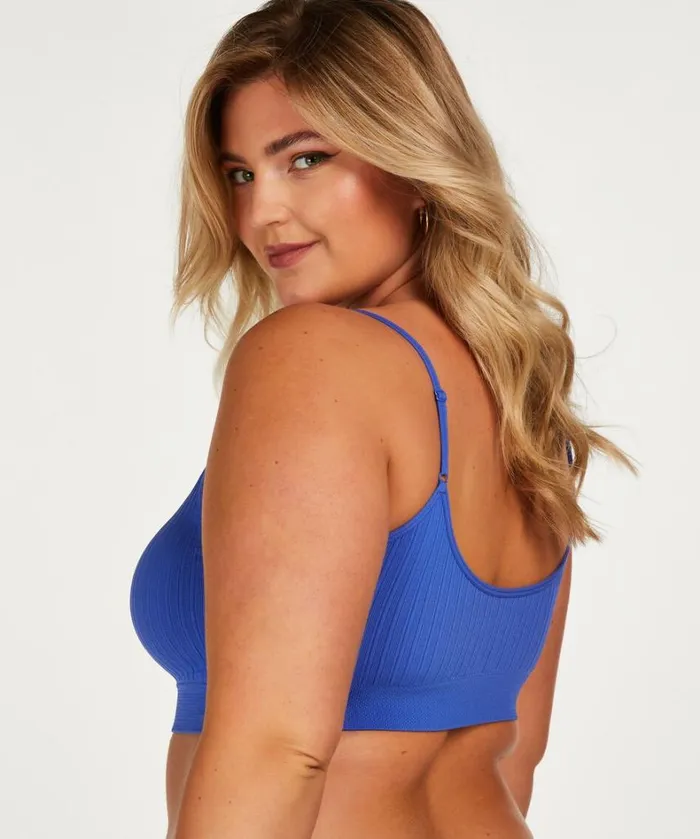 Hunkemller Dianne Bralette 8211 Blue 8211 Women