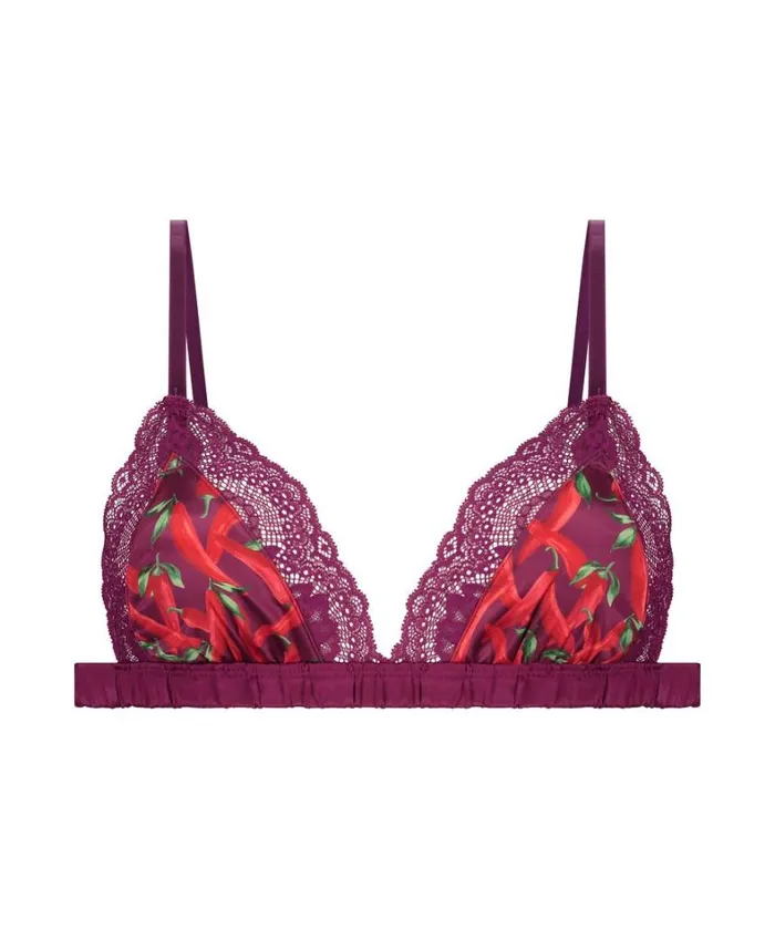 Hunkemller Harper Bralette 8211 Purple 8211 Women Hunkemller Harper Bralette 8211 Purple 8211 Women