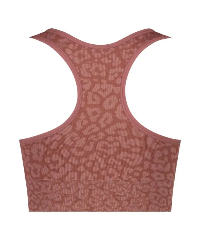 Hunkemller HKMX Seamless Sports Bra Level 2 8211 Pink Pink 8211 Women Hunkemller HKMX Seamless Sports Bra Level 2 8211 Pink Pink 8211 Women