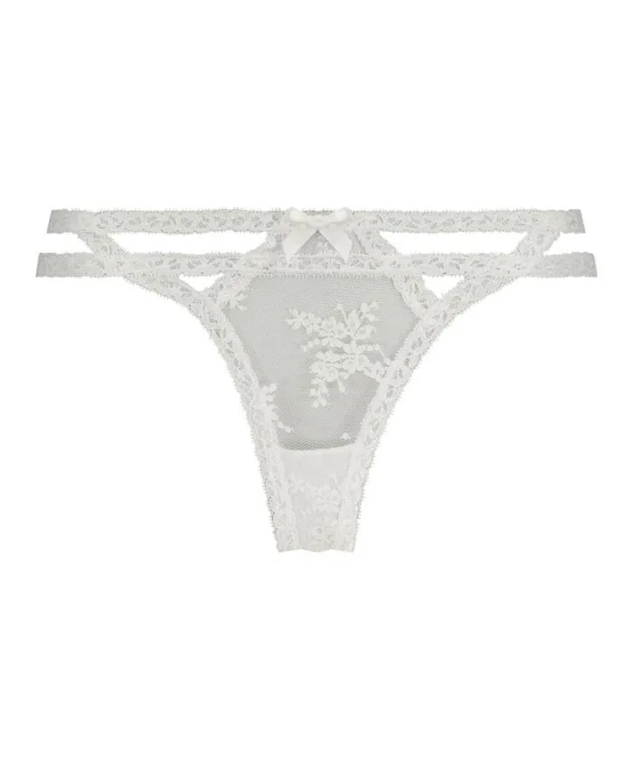 Hunkemller Irina Thong 8211 White White 8211 Women