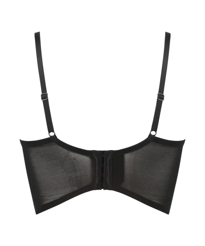 Hunkemller Kimberley Padded Longline Underwired Bra 8211 Black 8211 Women Hunkemller Kimberley Padded Longline Underwired Bra 8211 Black 8211 Women