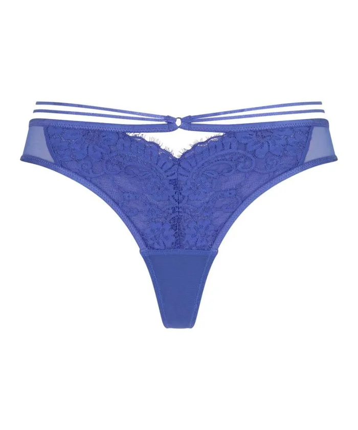 Hunkemller Lidia Thong 8211 Blue Blue 8211 Women Hunkemller Lidia Thong 8211 Blue Blue 8211 Women