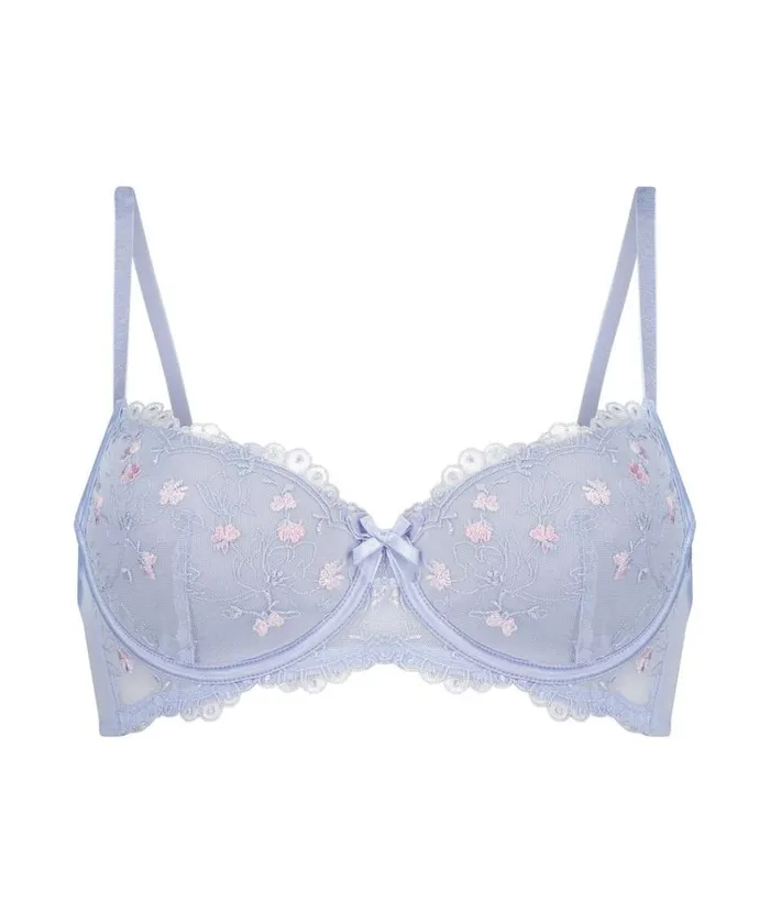 Hunkemller Olivia Padded Underwired Bra 8211 Blue 8211 Women Hunkemller Olivia Padded Underwired Bra 8211 Blue 8211 Women