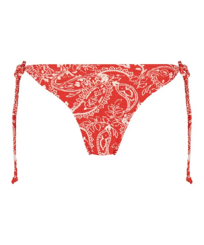 Hunkemller Paisley Brazilian Tanga Bikini Bottoms 8211 Red Red 8211 Women Hunkemller Paisley Brazilian Tanga Bikini Bottoms 8211 Red Red 8211 Women