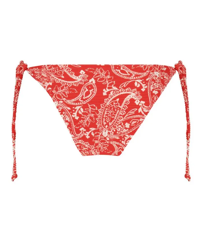 Hunkemller Paisley Brazilian Tanga Bikini Bottoms 8211 Red Red 8211 Women Hunkemller Paisley Brazilian Tanga Bikini Bottoms 8211 Red Red 8211 Women