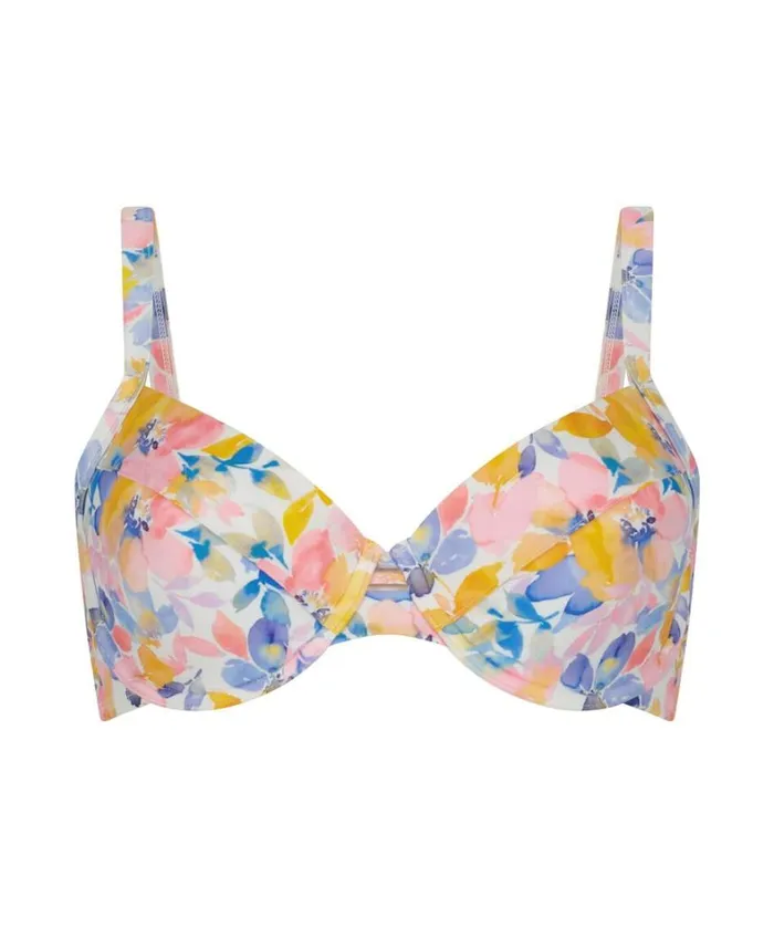 Hunkemller Palma Padded Underwired Bikini Top 8211 White 8211 Women Hunkemller Palma Padded Underwired Bikini Top 8211 White 8211 Women