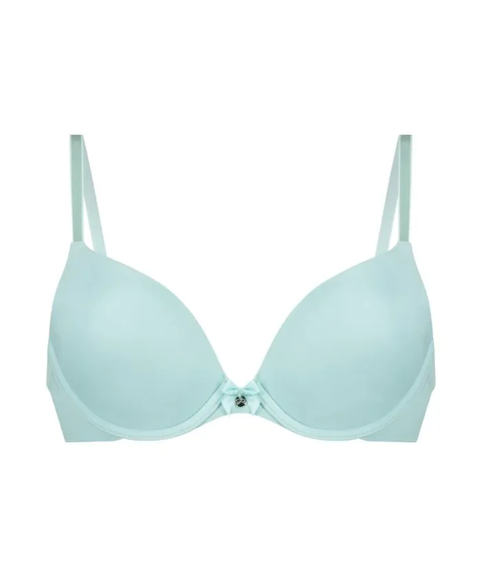Hunkemller Plunge Padded Underwired Bra 8211 Blue Blue 8211 Women Hunkemller Plunge Padded Underwired Bra 8211 Blue Blue 8211 Women