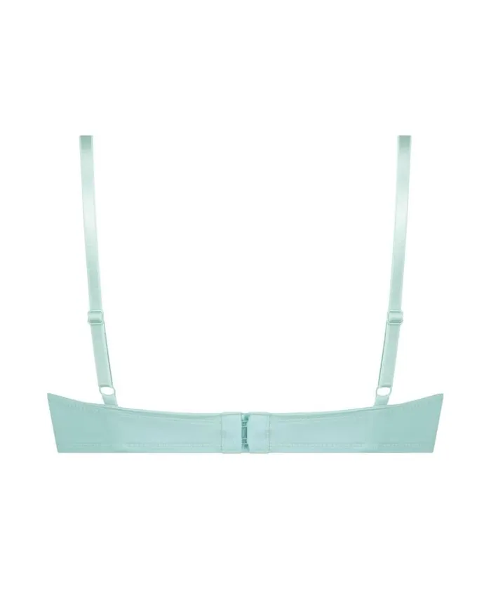 Hunkemller Plunge Padded Underwired Bra 8211 Blue Blue 8211 Women Hunkemller Plunge Padded Underwired Bra 8211 Blue Blue 8211 Women