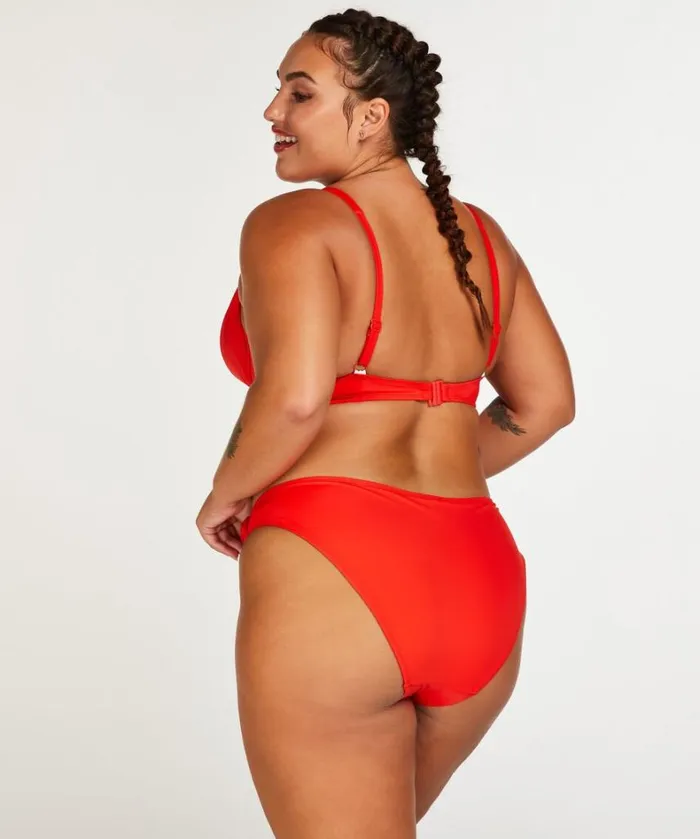 Hunkemller Sardinia Padded Underwired Bikini Top 8211 Red Red 8211 Women Hunkemller Sardinia Padded Underwired Bikini Top 8211 Red Red 8211 Women