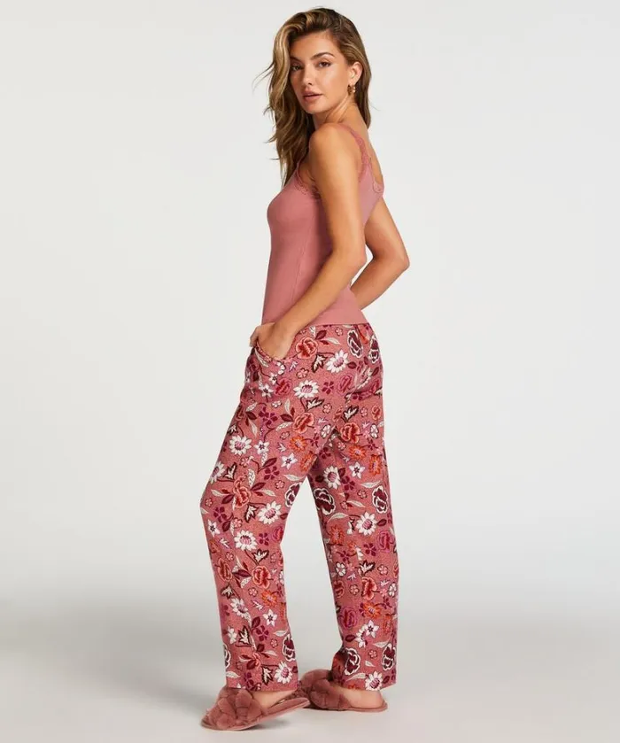 Hunkemller Tall Woven Pyjama Bottoms 8211 Pink Pink 8211 Women Hunkemller Tall Woven Pyjama Bottoms 8211 Pink Pink 8211 Women