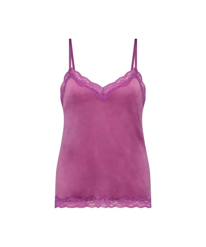 Hunkemller Velvet Lace Cami 8211 Purple Purple 8211 Women Hunkemller Velvet Lace Cami 8211 Purple Purple 8211 Women