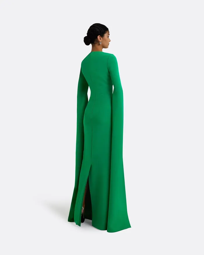 Icons Safiyaa Women Talin Emerald Long Dress Emerald