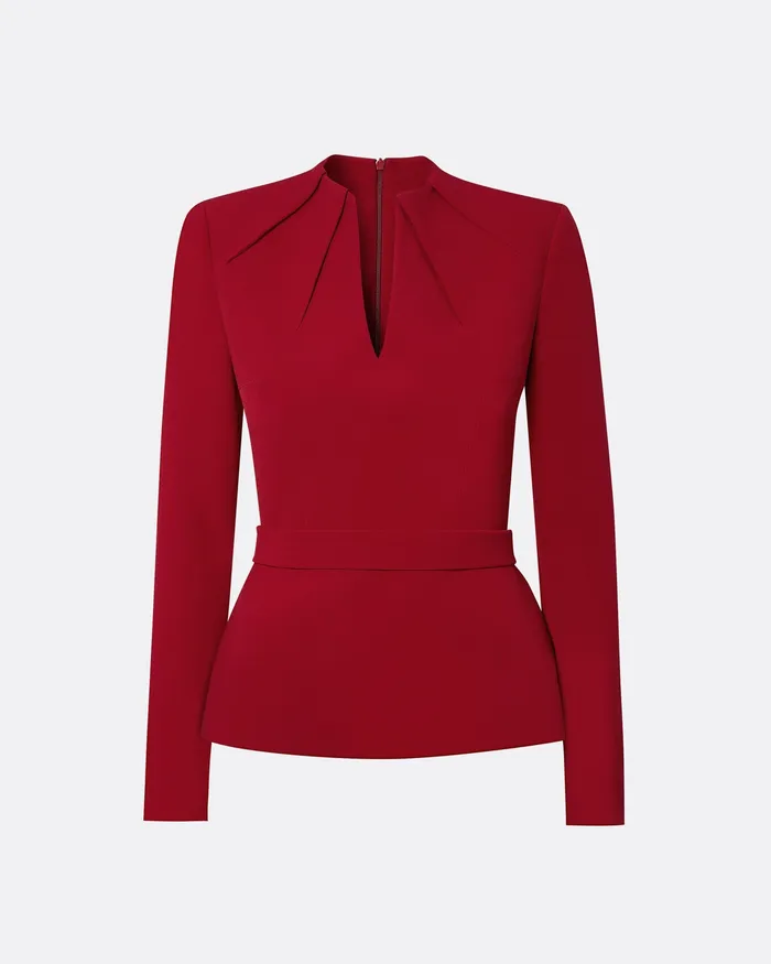 Icons Women Blanca Azalea Red Top Azalea Red Safiyaa