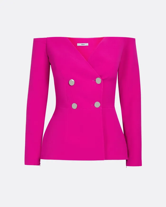 Icons Women Safiyaa Kamile Wild Strawberry Jacket Wild Strawberry