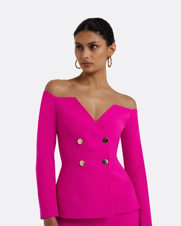 Icons Women Safiyaa Kamile Wild Strawberry Jacket Wild Strawberry