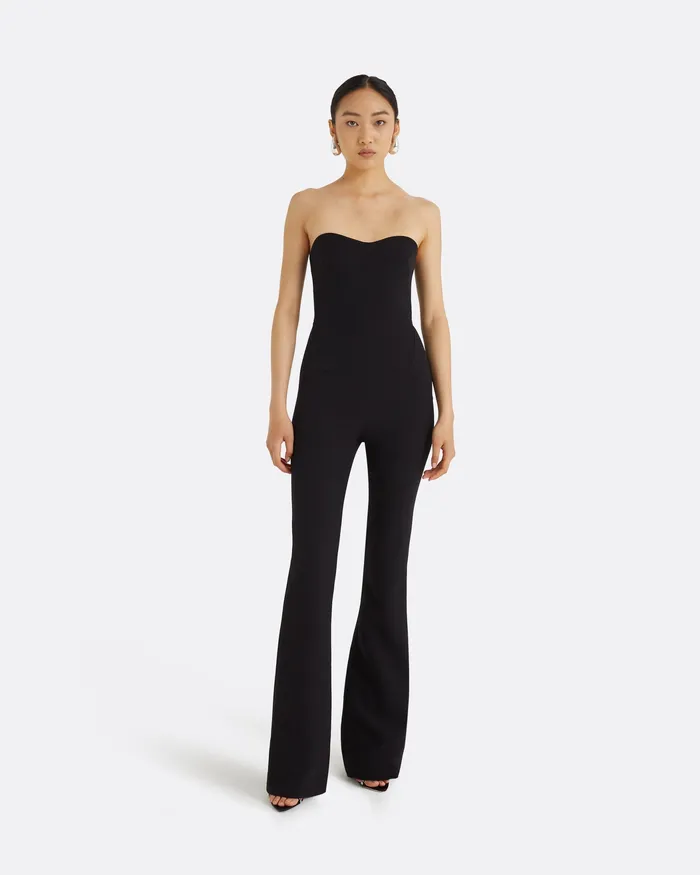 Immie Black Jumpsuit Black Jumpsuits Safiyaa Women