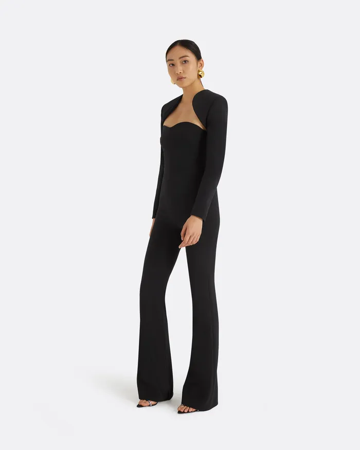 Immie Black Jumpsuit Black Jumpsuits Safiyaa Women