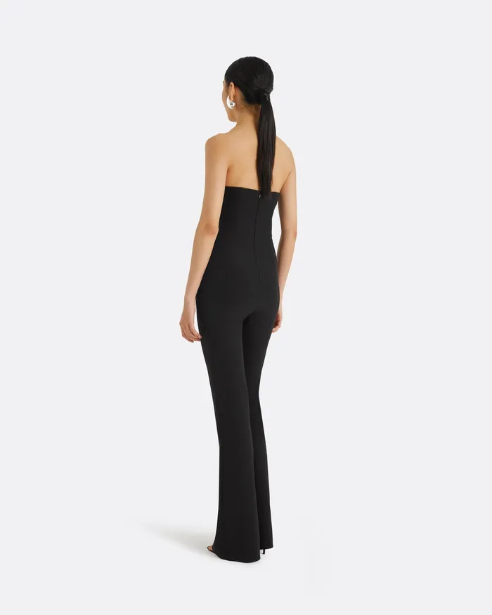 Immie Black Jumpsuit Black Jumpsuits Safiyaa Women