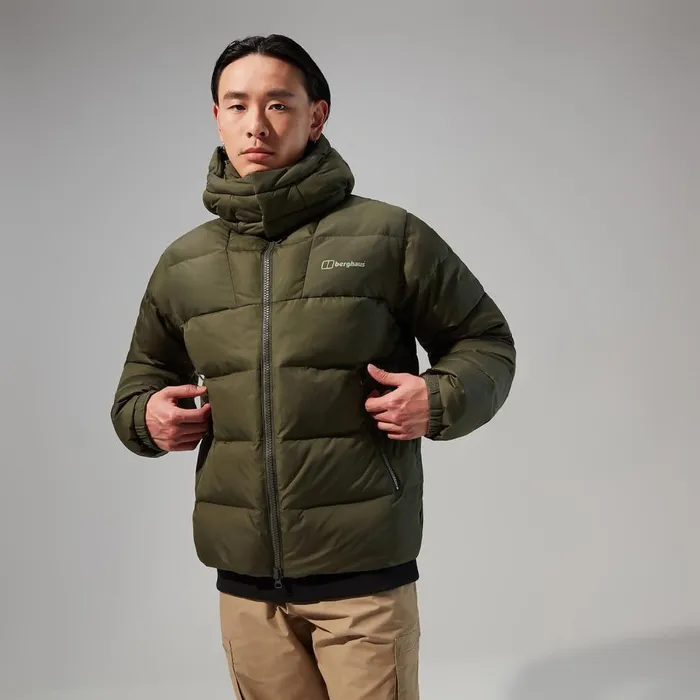 Insulated Men Berghaus Embo 4in1 Down Insulated Jacket 8211 Green