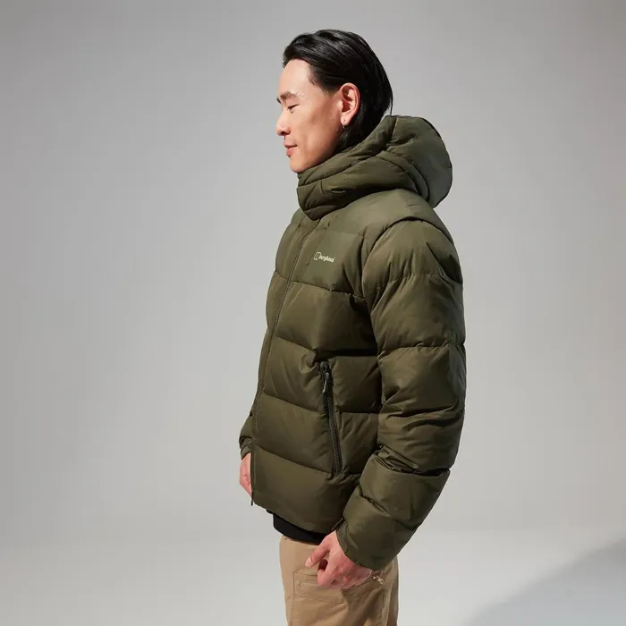 Insulated Men Berghaus Embo 4in1 Down Insulated Jacket 8211 Green