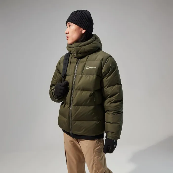 Insulated Men Berghaus Embo 4in1 Down Insulated Jacket 8211 Green