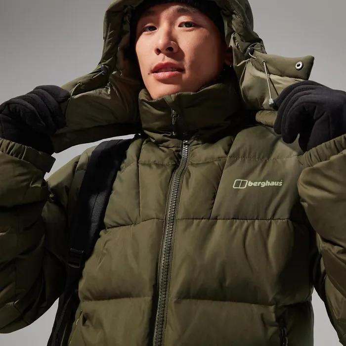 Insulated Men Berghaus Embo 4in1 Down Insulated Jacket 8211 Green