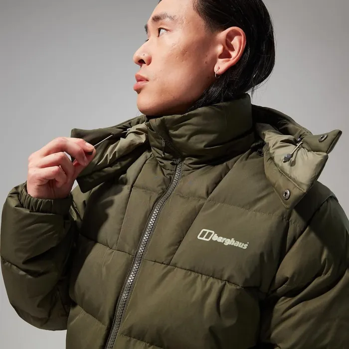 Insulated Men Berghaus Embo 4in1 Down Insulated Jacket 8211 Green