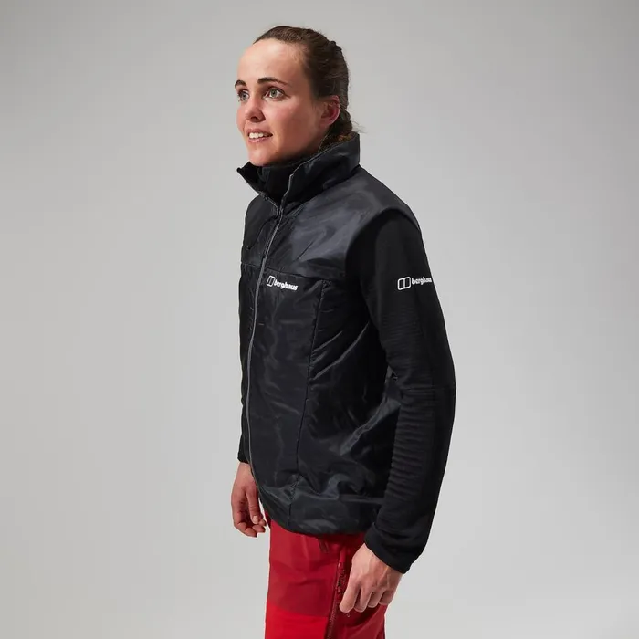 Insulated Women Berghaus MTN Arete LB Synthetic Vest 8211 GreyBlack