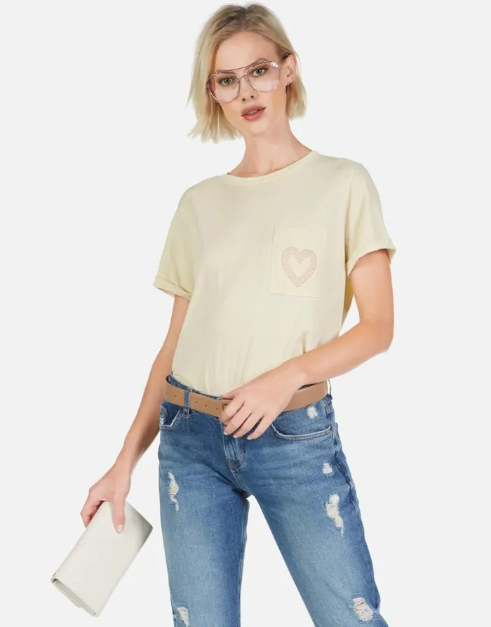 Iris Peace U0026 Love Butterfly French Vanilla Women Lauren Moshi Short Sleeve