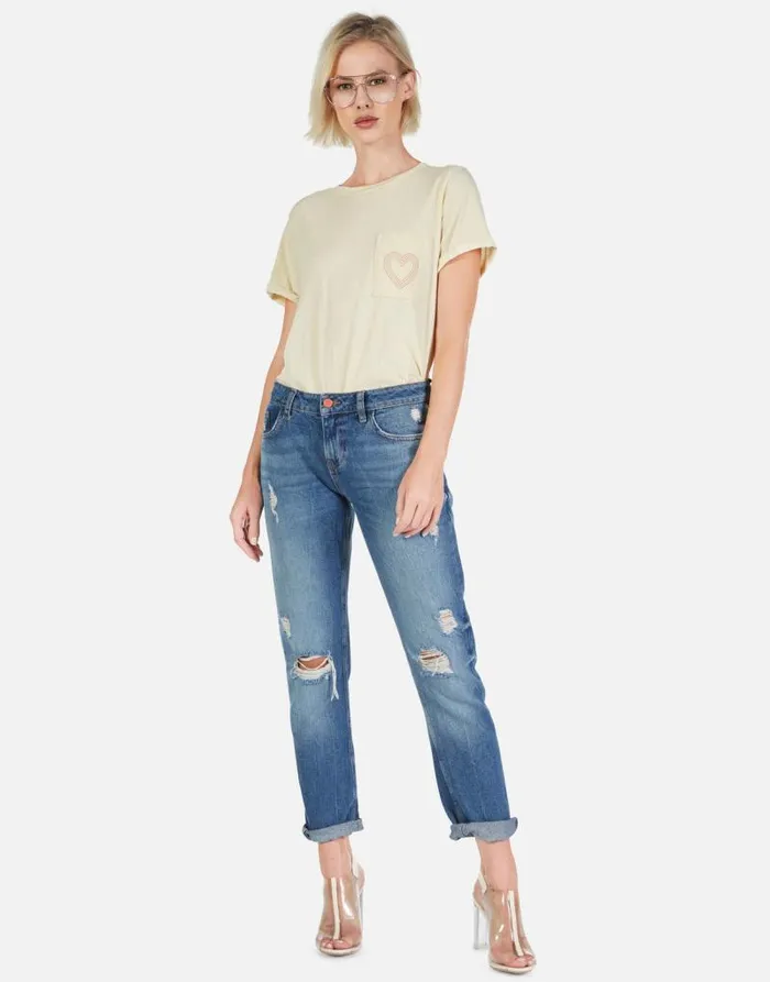 Iris Peace U0026 Love Butterfly French Vanilla Women Lauren Moshi Short Sleeve