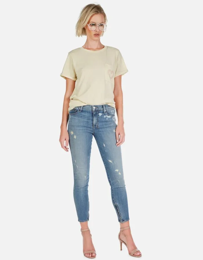 Iris Peace U0026 Love Butterfly French Vanilla Women Lauren Moshi Short Sleeve