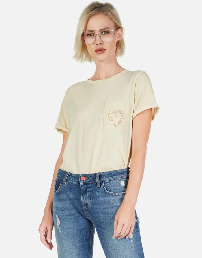 Iris Peace U0026 Love Butterfly French Vanilla Women Lauren Moshi Short Sleeve