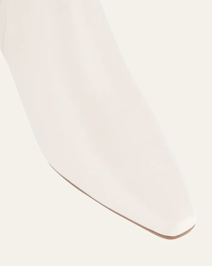 Isla calf boots off white leather LONG BOOTS jomercer Women Isla calf boots off white leather LONG BOOTS jomercer Women