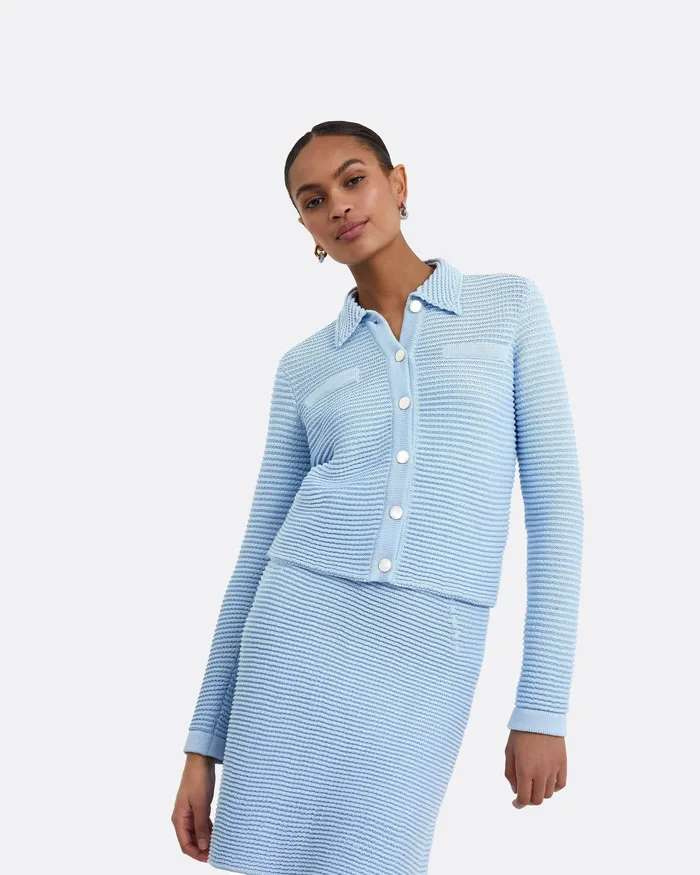 Jackets and Coats Artemis Azurra Crochet Jacket Azurra Safiyaa Women