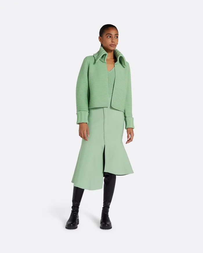 Jackets and Coats Mirielle Sage Knit Sage 8211 Safiyaa Women