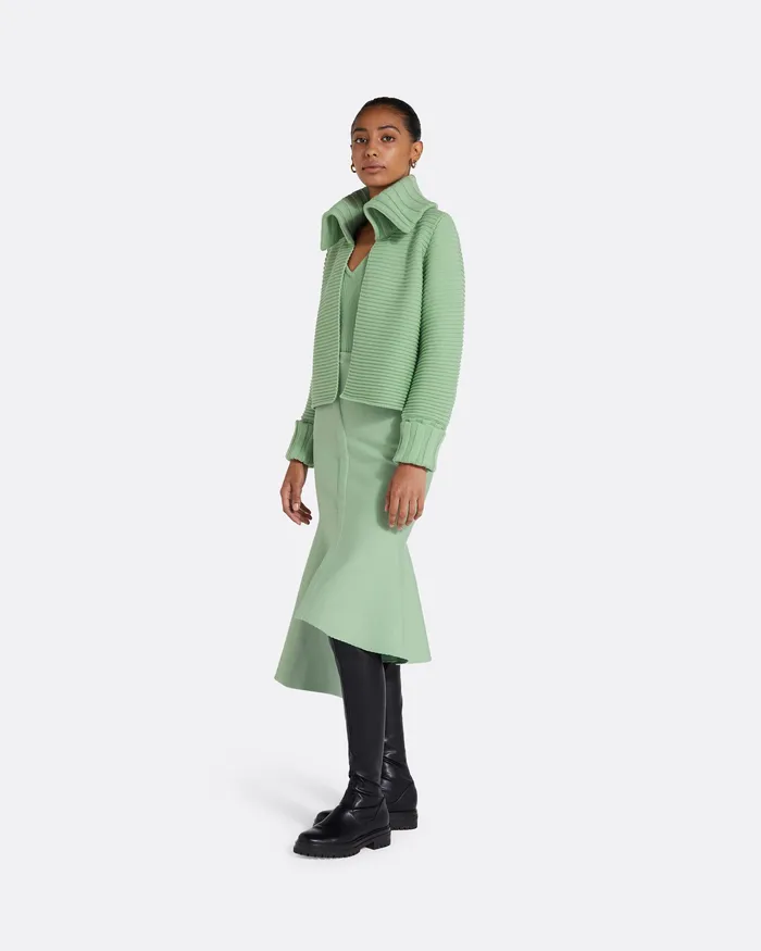 Jackets and Coats Mirielle Sage Knit Sage 8211 Safiyaa Women