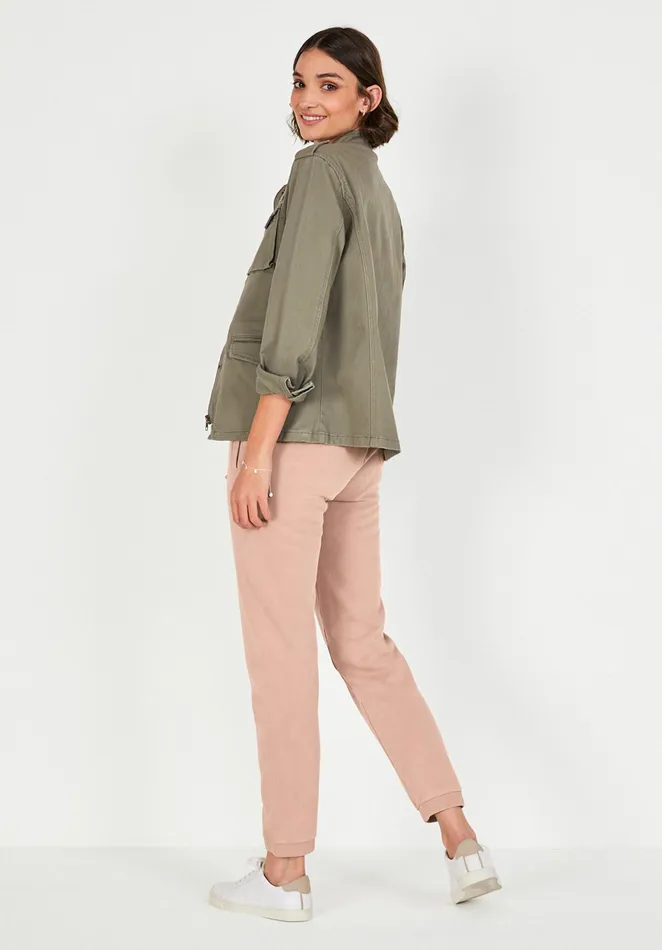 Jackets and Coats Women Hush Military Jacket Khaki