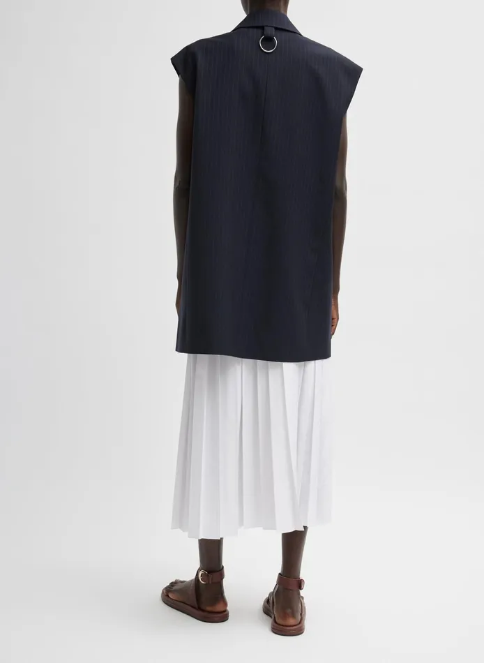 Jackets and Outerwear Women Tibi Dominic Pinstripe Liam Vest