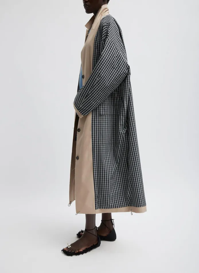 Jackets and Outerwear Women Tibi Reversible Cuffed Trench