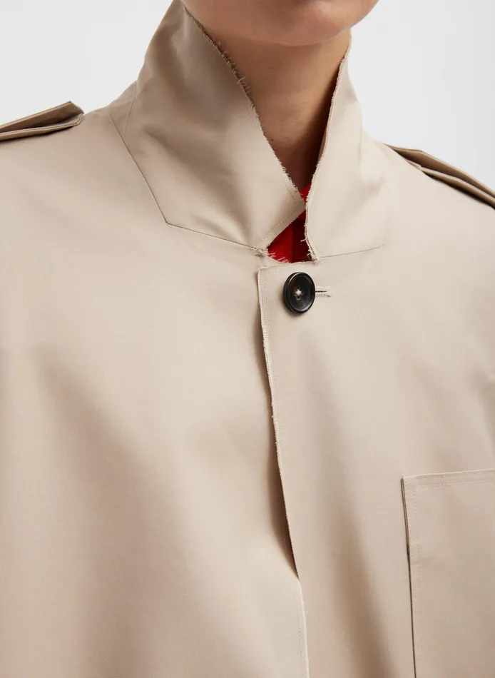 Jackets and Outerwear Women Tibi Reversible Cuffed Trench