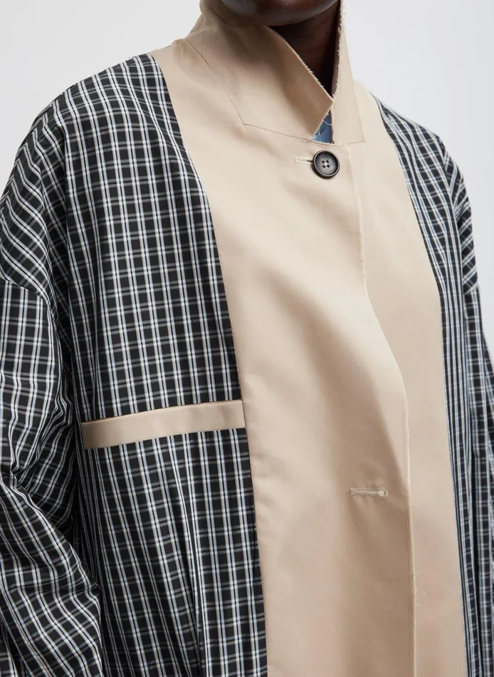 Jackets and Outerwear Women Tibi Reversible Cuffed Trench