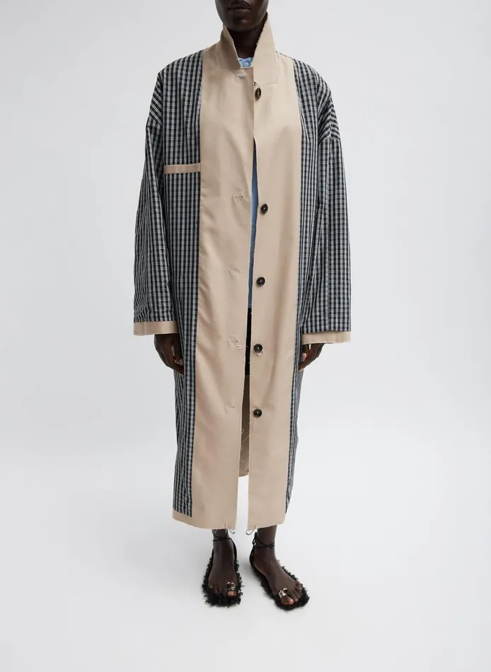 Jackets and Outerwear Women Tibi Reversible Cuffed Trench