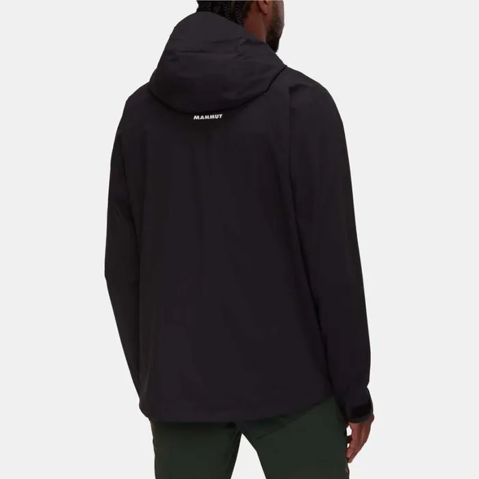 Jackets and Vests Men Mammut Alto HS Hooded Jacket Black Jackets and Vests Men Mammut Alto HS Hooded Jacket Black