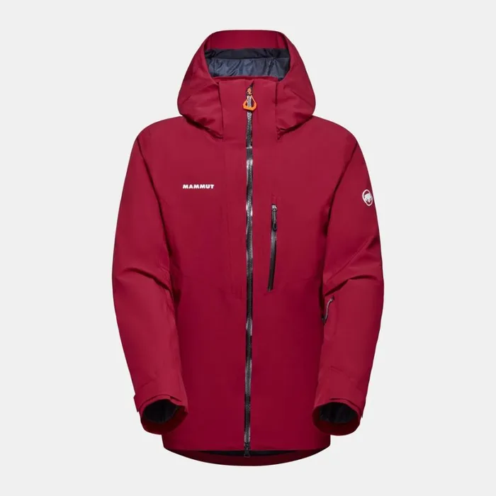 Jackets and Vests Men Mammut Stoney HS Thermo Jacket Blood Redblack