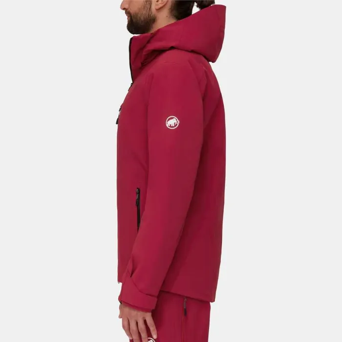 Jackets and Vests Men Mammut Stoney HS Thermo Jacket Blood Redblack Jackets and Vests Men Mammut Stoney HS Thermo Jacket Blood Redblack