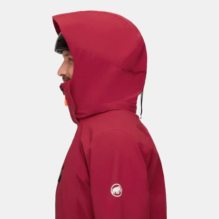 Jackets and Vests Men Mammut Stoney HS Thermo Jacket Blood Redblack Jackets and Vests Men Mammut Stoney HS Thermo Jacket Blood Redblack