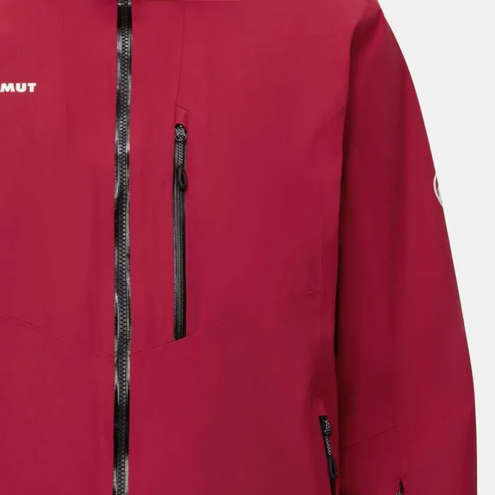 Jackets and Vests Men Mammut Stoney HS Thermo Jacket Blood Redblack Jackets and Vests Men Mammut Stoney HS Thermo Jacket Blood Redblack